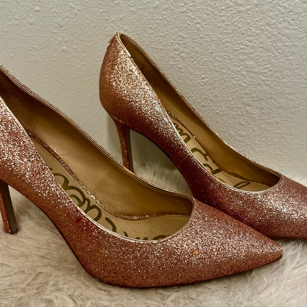 Sam Edelman Sparkling Rose Heels
